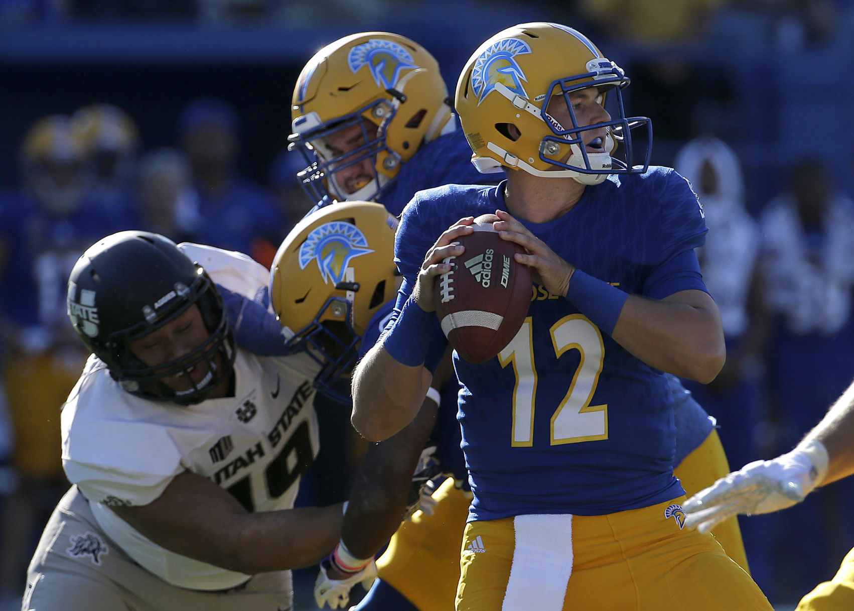 Utah St San Jose St Football